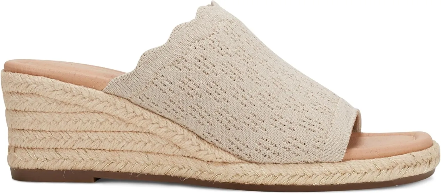 Easy Spirit Women's Espadrille Espardrille Wedge Sandal