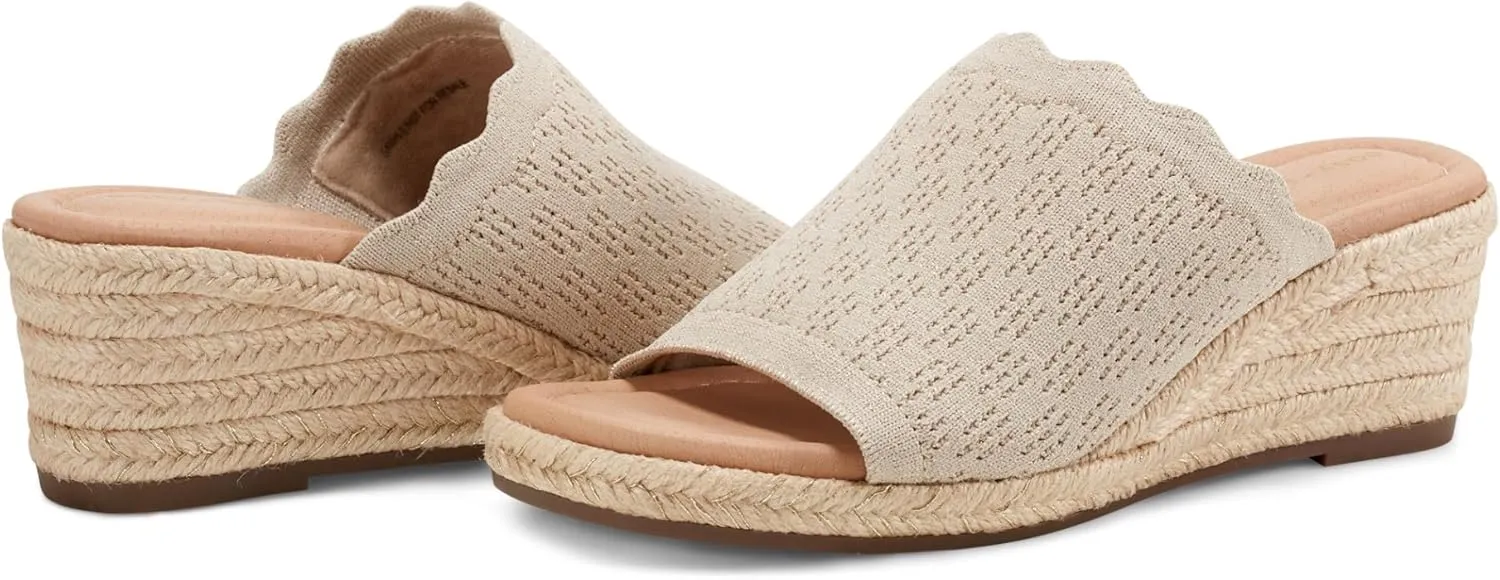 Easy Spirit Women's Espadrille Espardrille Wedge Sandal