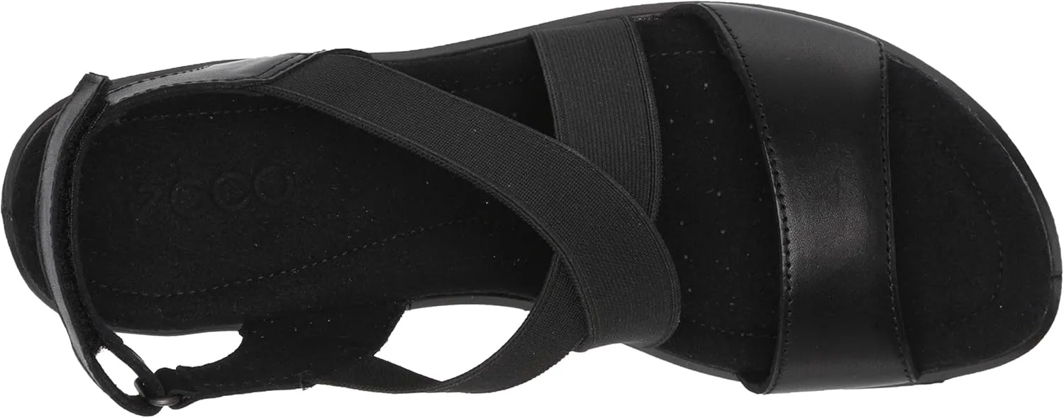ECCO Women's Finola Ankle Strap Wedge Sandal