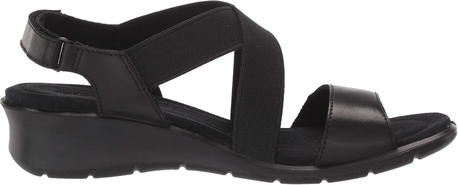ECCO Women's Finola Ankle Strap Wedge Sandal