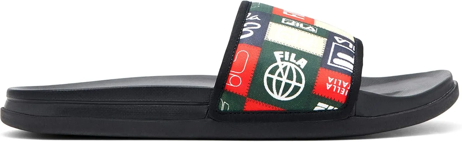 Fila Men's Drifter Lux Patchwork Slide Sandal