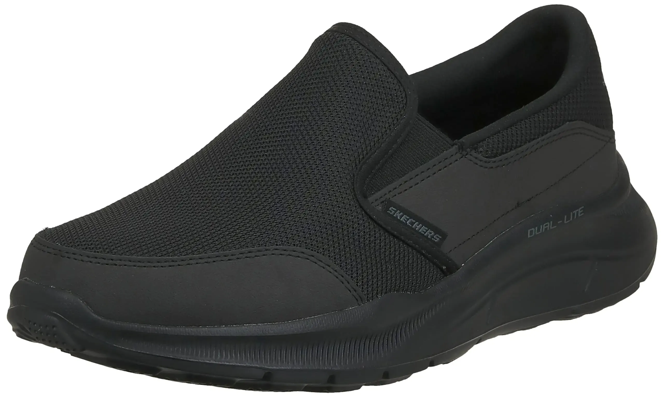 First-time buyer discount Persistable Relaxed Fit: Width â€“ 5.0 Equalizer Mens Black/Black Endless variety Sneaker - Wide Skechers