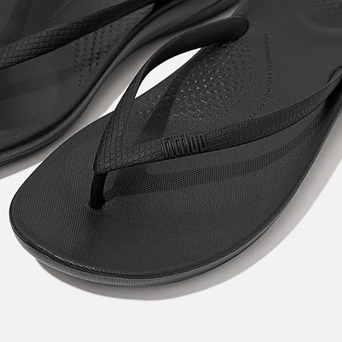 FitFlop Ladies Flip-Flops - Iqushion - Black