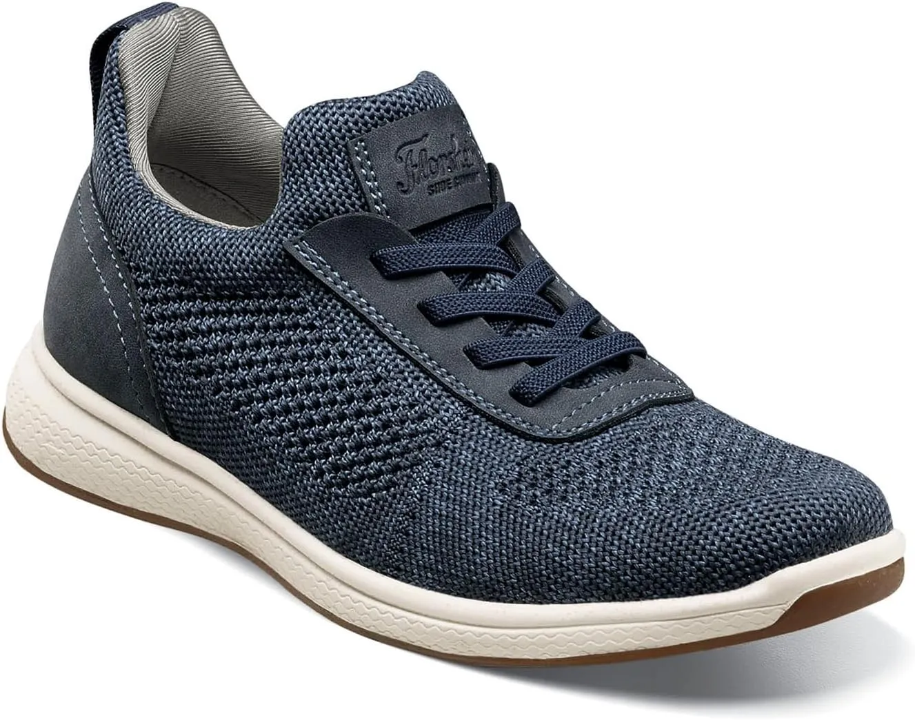 Florsheim Boy's Satellite Knit Elastic Lace Slip-on Jr. (Toddler/Little Big Kid) Sneaker