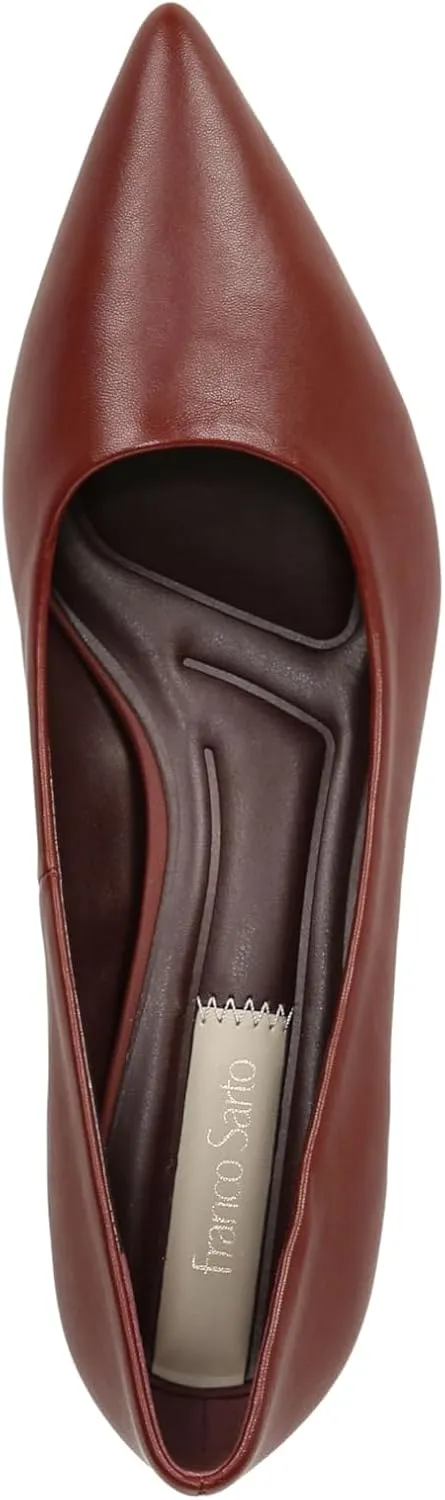 Franco Sarto Women's Racer Pointed Toe Block Heel Pump