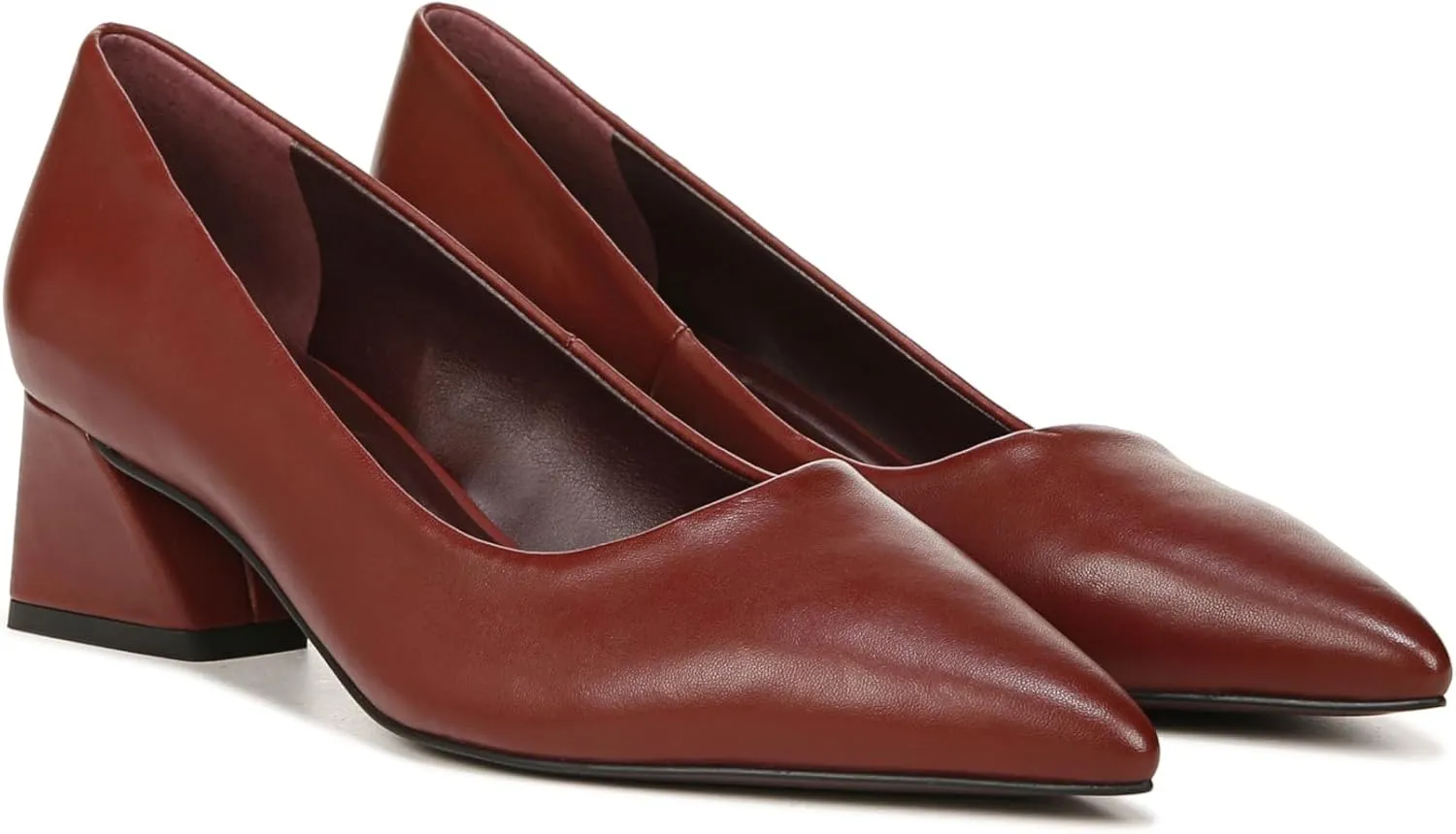 Franco Sarto Women's Racer Pointed Toe Block Heel Pump