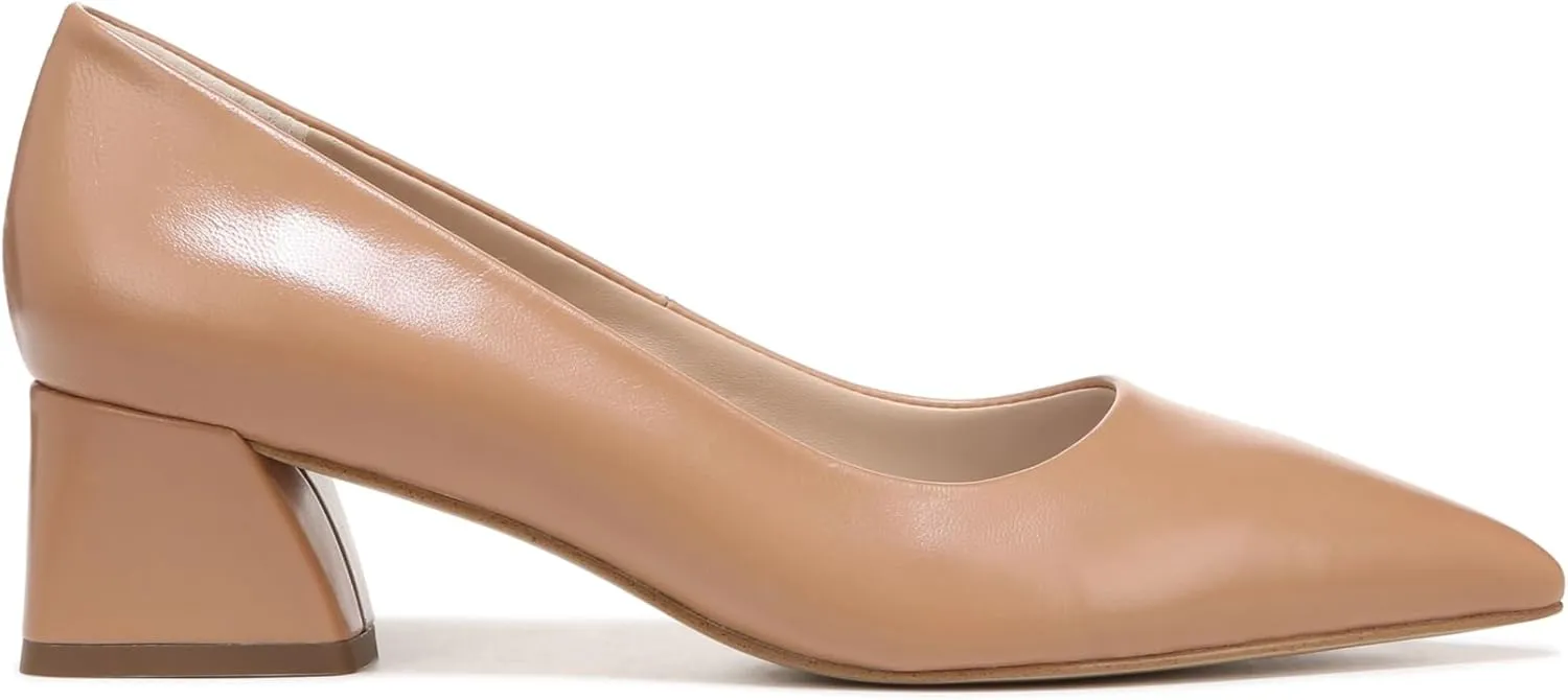 Franco Sarto Women's Racer Pointed Toe Block Heel Pump
