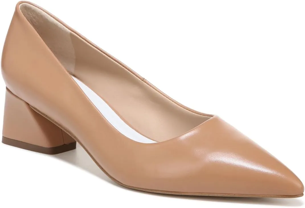 Franco Sarto Women's Racer Pointed Toe Block Heel Pump