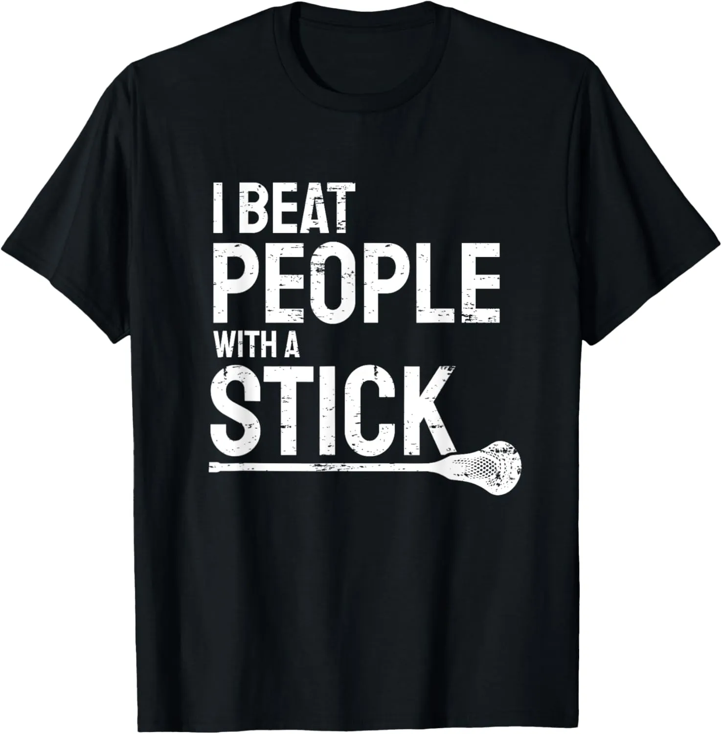 Funny Lacrosse Sayings Player Trainer Lacrosse Bat T-Shirt