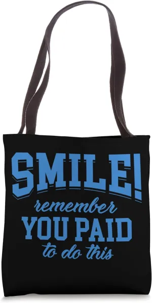 Funny Marathon Triathlon Spectator Sign Sports Lovers Outfit Tote Bag