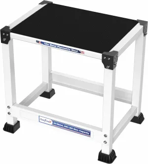 GanFindX Steel Plyo Box 12/18 Inch Surface Metal Plyometric Jumping Box Home Gym Jump Trainer for Fitness Exercise Agility Stamina Conditioning Strength Training and Dumbbell Rack