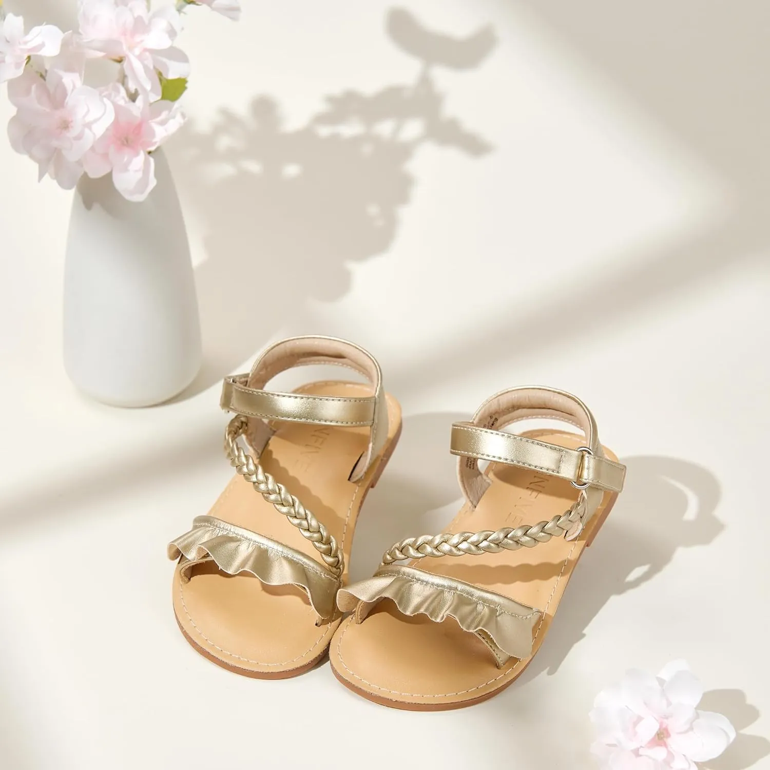 GINFIVE Toddler Girls Sandals Girls Toddler Sandals Little Girls Kids Shoes
