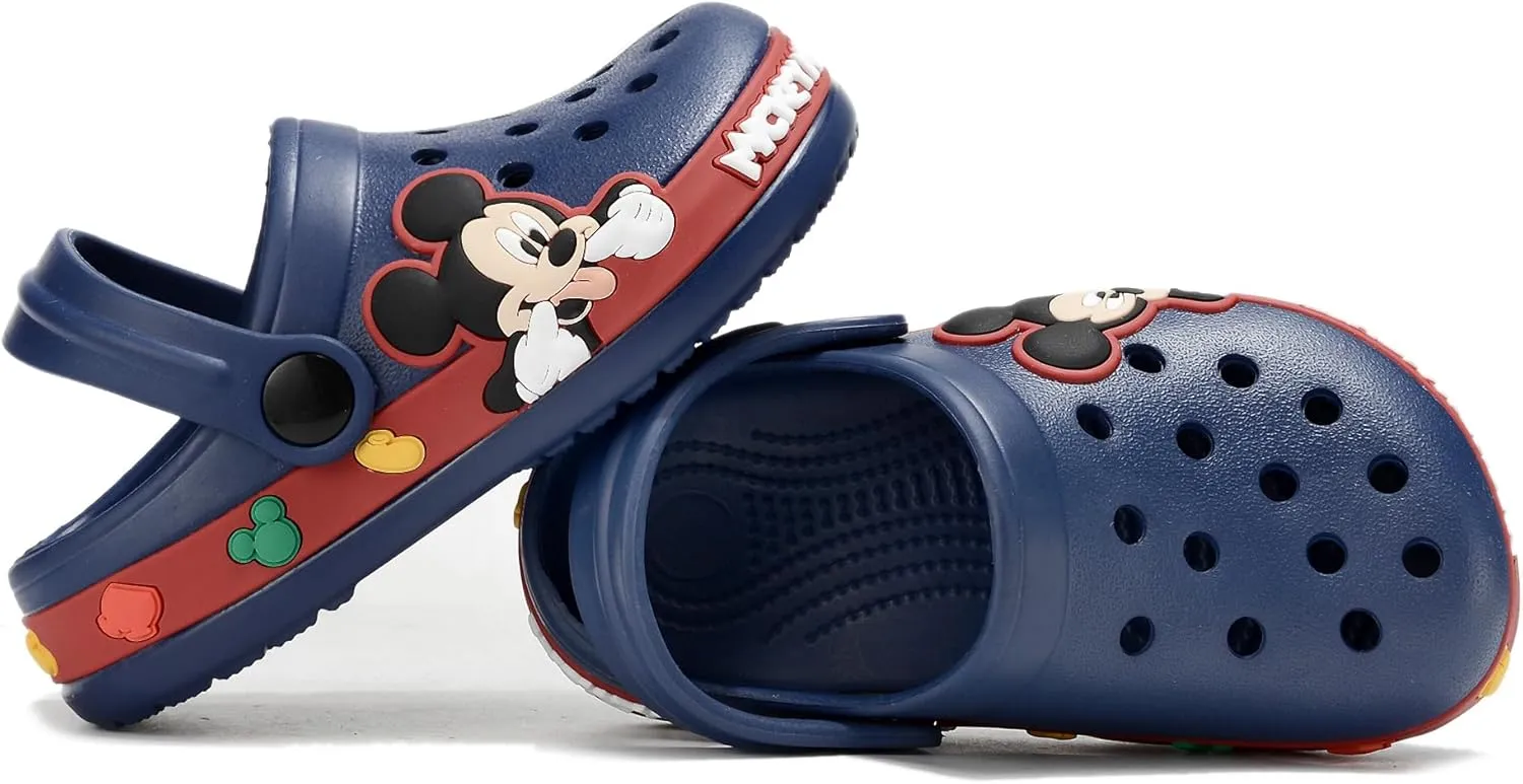 Girls Clogs Toddlers Garden Clogs Shoes Boys Cute Slip On Slides Lightweight Sandals Non Slip Shower Slippers