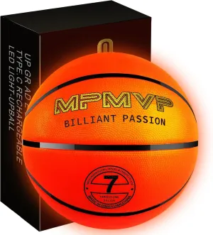 Glow in The Dark Basketball with LED Lights, Indoor/Outdoor Light Up Basketball Gifts for Boys 8-15  Year Old, Teens Gift Ideas