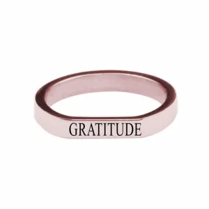 Gratitude Ring with Comfort Fit