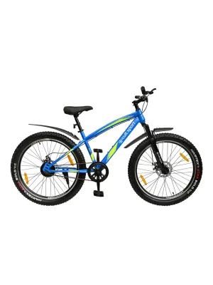 GTX30026TBLUE Steel Single Speed 26 inch Mountain Cycle, Front Suspension, Double Wall Rim, Free Trainer Sessions and Cycling Event