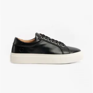 Heavenly Feet PARIS Womens Lace-Up Trainers Black