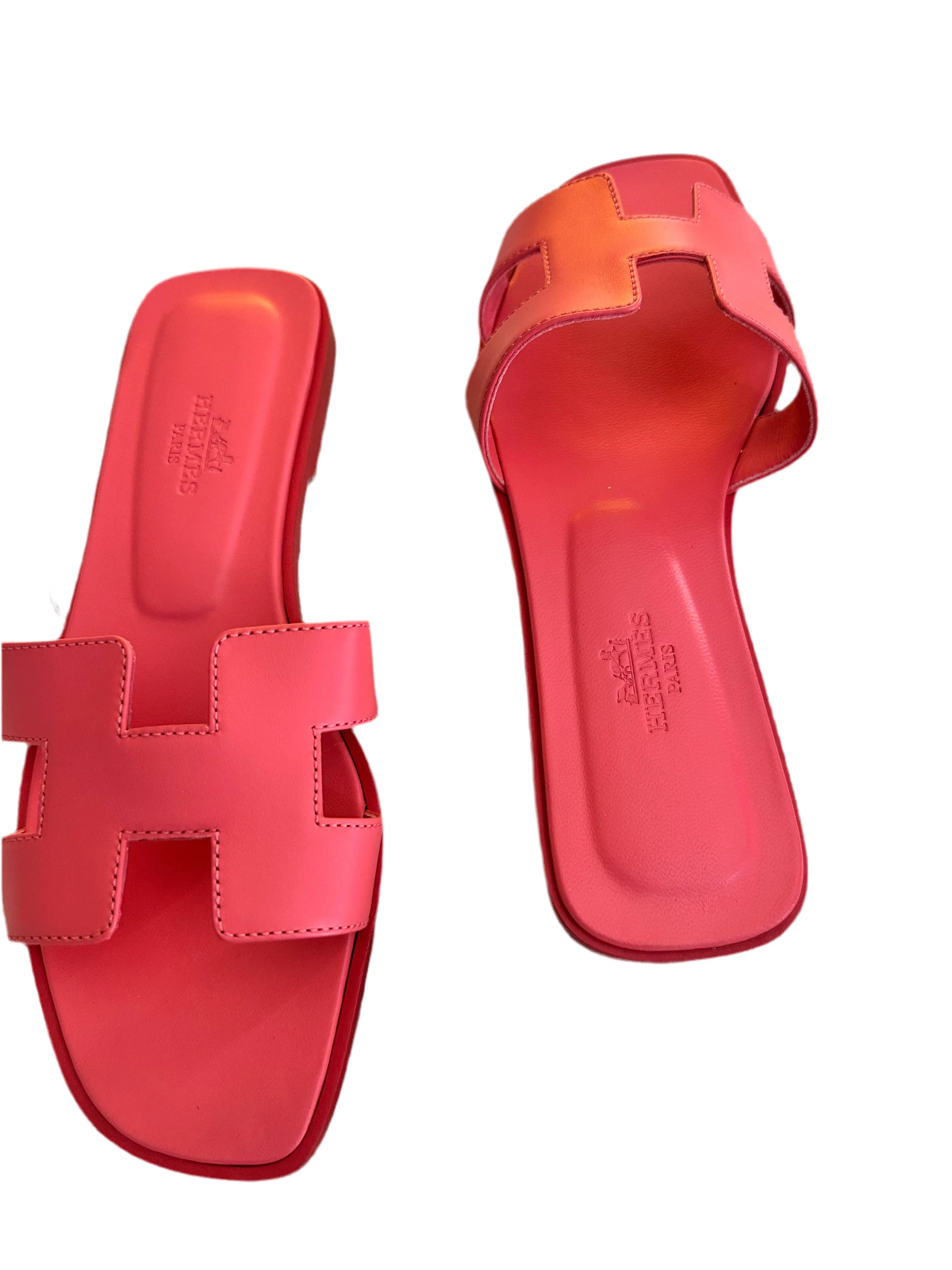 Hermes Oran in Rose Vermillon