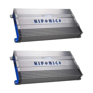 Hifonics BG-1000.4 Brutus Gamma 4 Channel 1000W Car Audio Subwoofer Amplifier (2 Pack)
