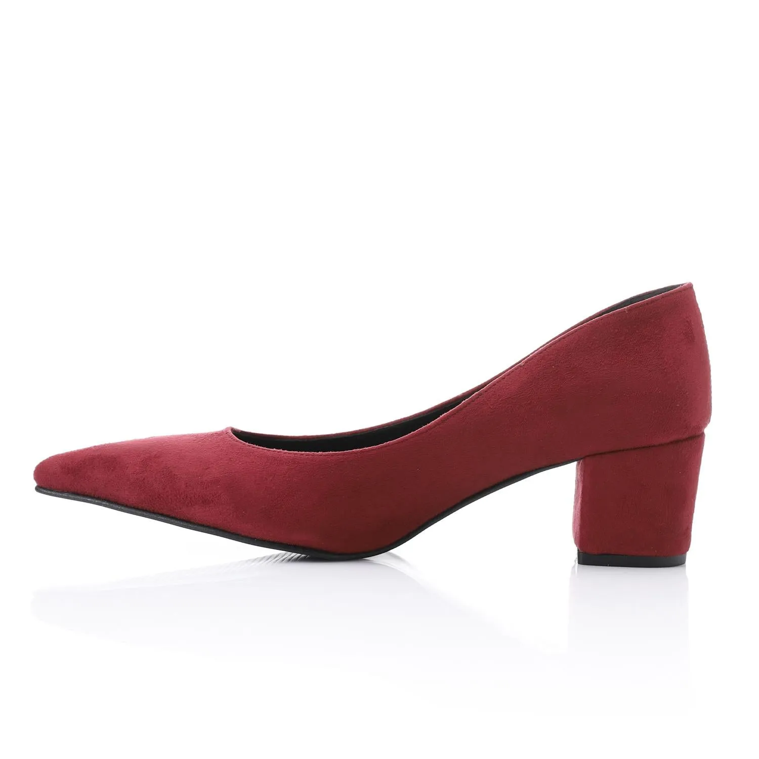 High Heel Mule Sandals – Elegant Pointed Toe, Suede Leather Texture 3CM