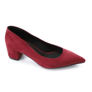 High Heel Mule Sandals – Elegant Pointed Toe, Suede Leather Texture 3CM