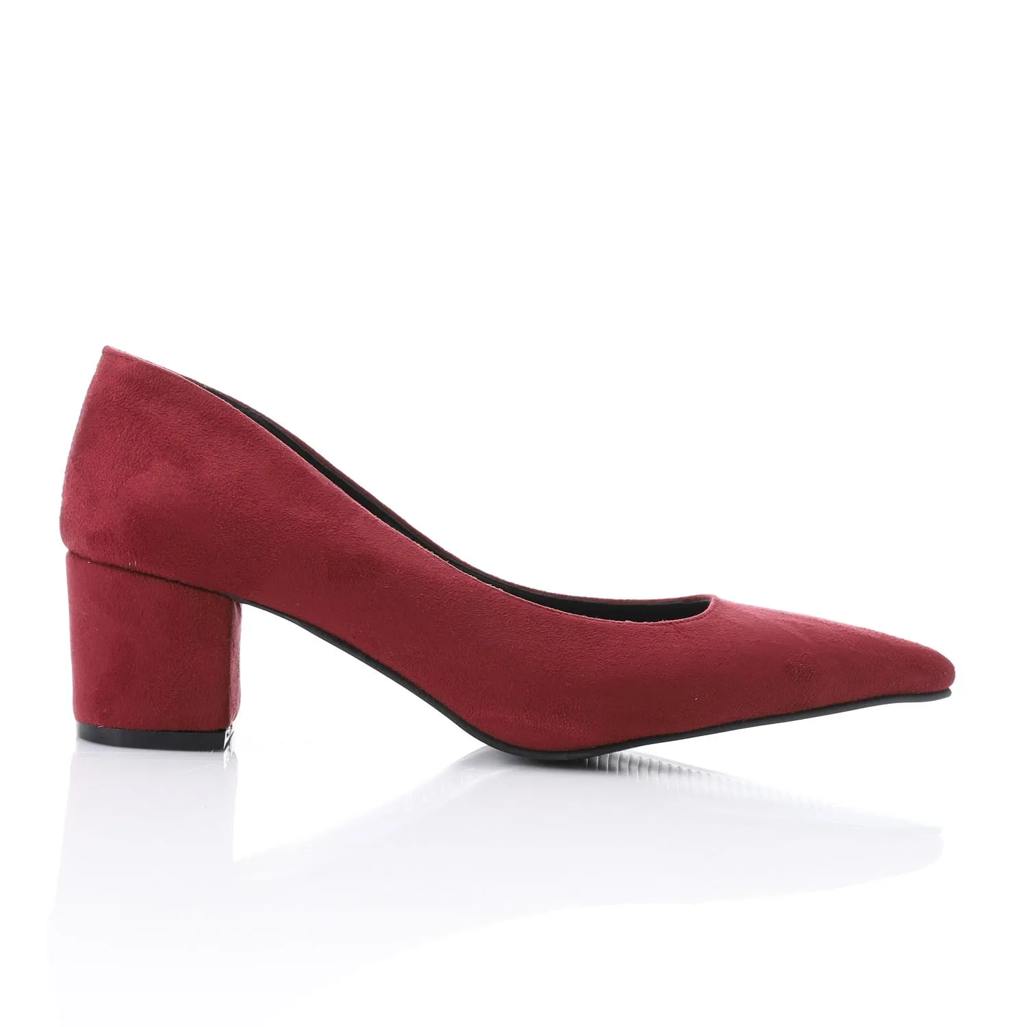 High Heel Mule Sandals – Elegant Pointed Toe, Suede Leather Texture 3CM