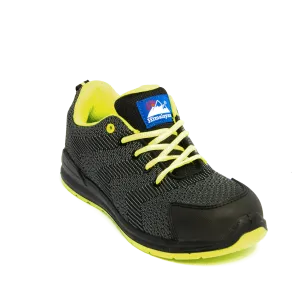 Himalayan 4341 S1P/SRC FlyKnit Composite Black Fly Knit Safety Trainer