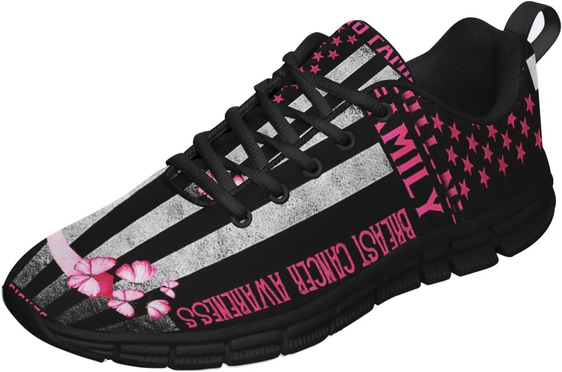 in This Family No One Fights Alone Shoes for Women Men Tennis Shoes 3D Print Fashion Running Sneakers