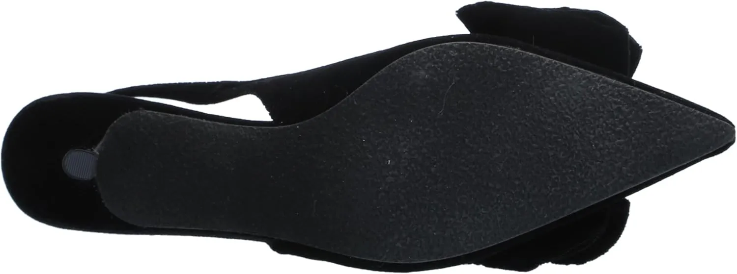 Jack Rogers Women's Debra Slingback Kitten Heel-Velvet Pump