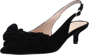 Jack Rogers Women's Debra Slingback Kitten Heel-Velvet Pump