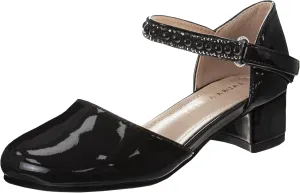 Josmo Girl's Buckle Slip on Sandal Heeled