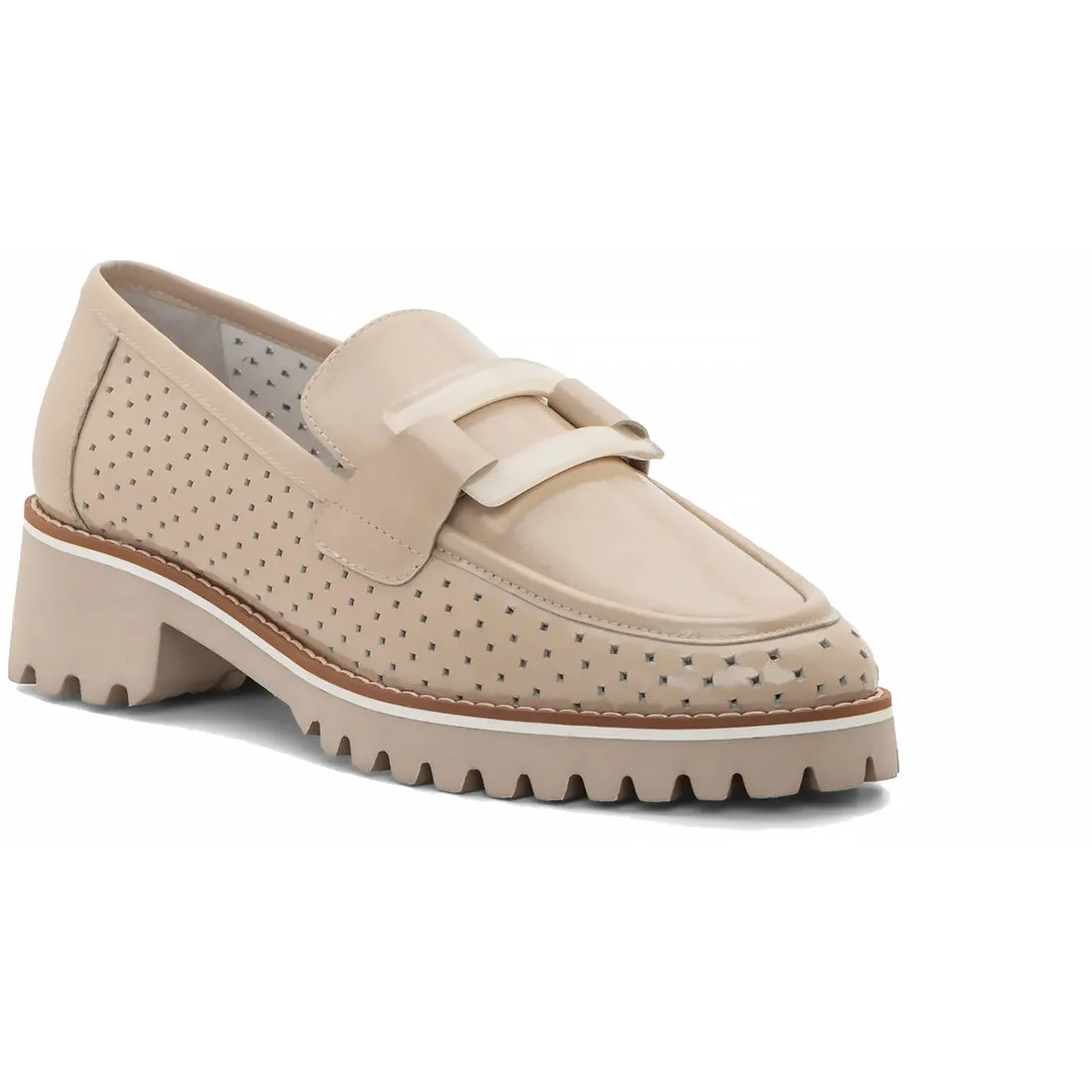 Kegon Nude Patent Leather