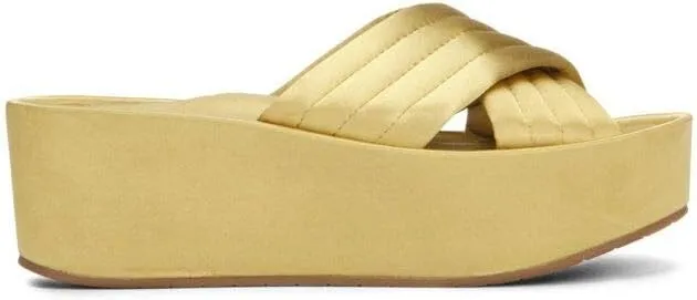 Kenneth Cole Women's Damariss Platform X-Band Slip on Sandal Slide