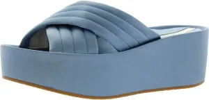 Kenneth Cole Women's Damariss Platform X-Band Slip on Sandal Slide