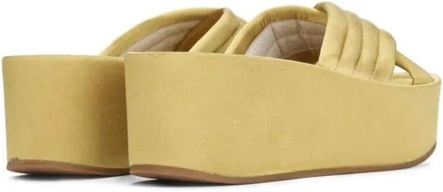 Kenneth Cole Women's Damariss Platform X-Band Slip on Sandal Slide