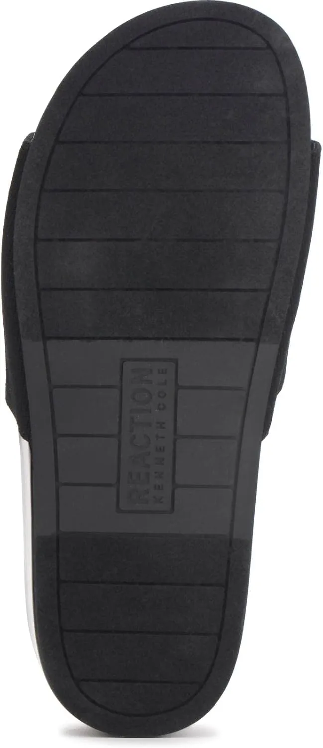Kenneth Cole Women's Maila Stretch Logo Slide Sandal Wedge