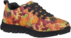 Kid Girls Shoes Running/Walking Sports Sneakers Black Sole