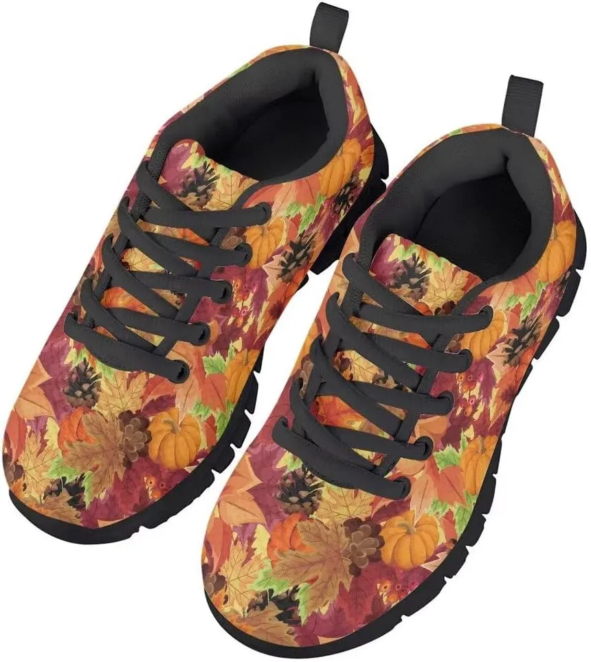Kid Girls Shoes Running/Walking Sports Sneakers Black Sole
