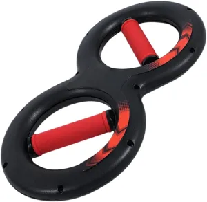 Kisangel Figure 8 chest expander hand exerciser Arm Strength Trainer arm rod exercise power bar power workout barbell devices wrist roller hand grippers for exercising grabbing enhancer fitness
