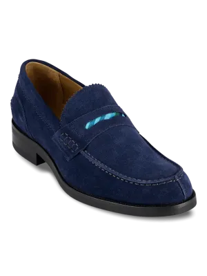 Lennon Penny Loafer - Blue