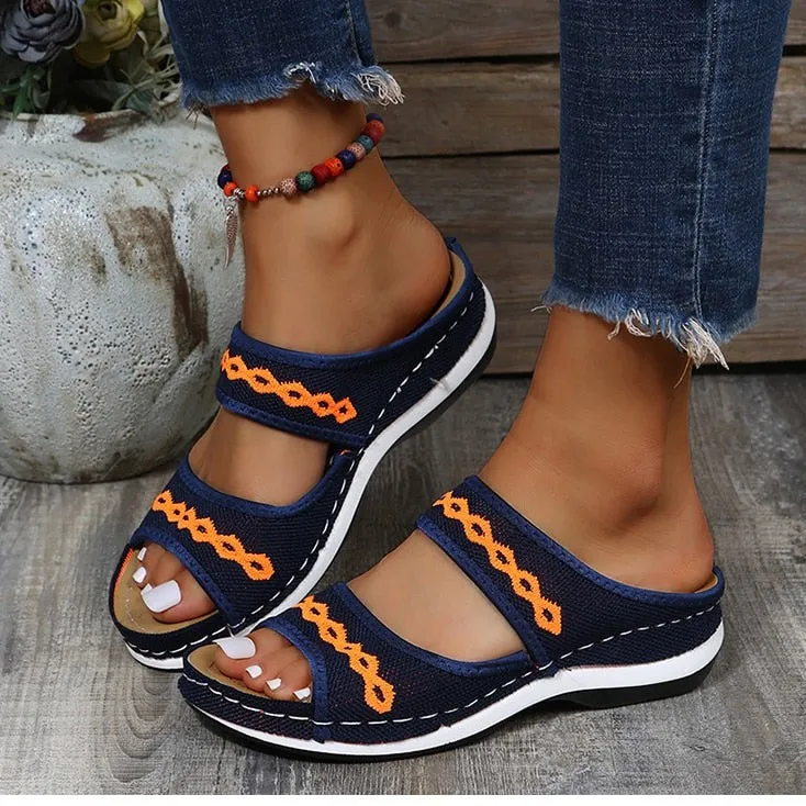 Lepa | Retro Slip-On Orthopedic Sandals
