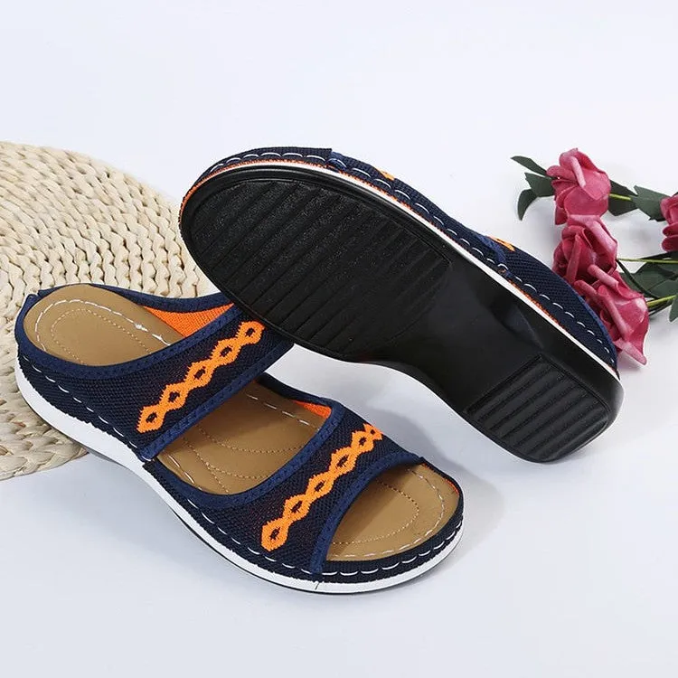 Lepa | Retro Slip-On Orthopedic Sandals