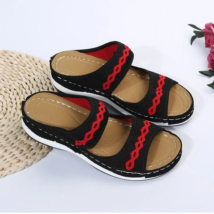Lepa | Retro Slip-On Orthopedic Sandals