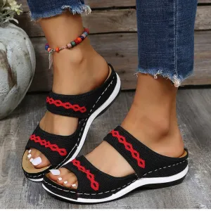 Lepa | Retro Slip-On Orthopedic Sandals
