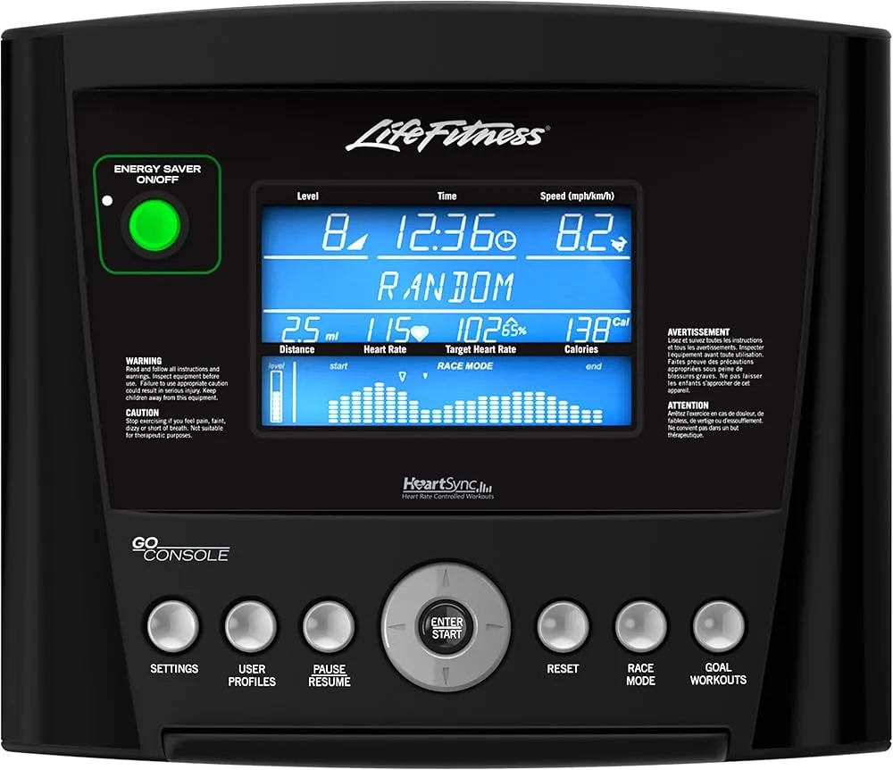 Life Fitness E5 Elliptical Cross-Trainer