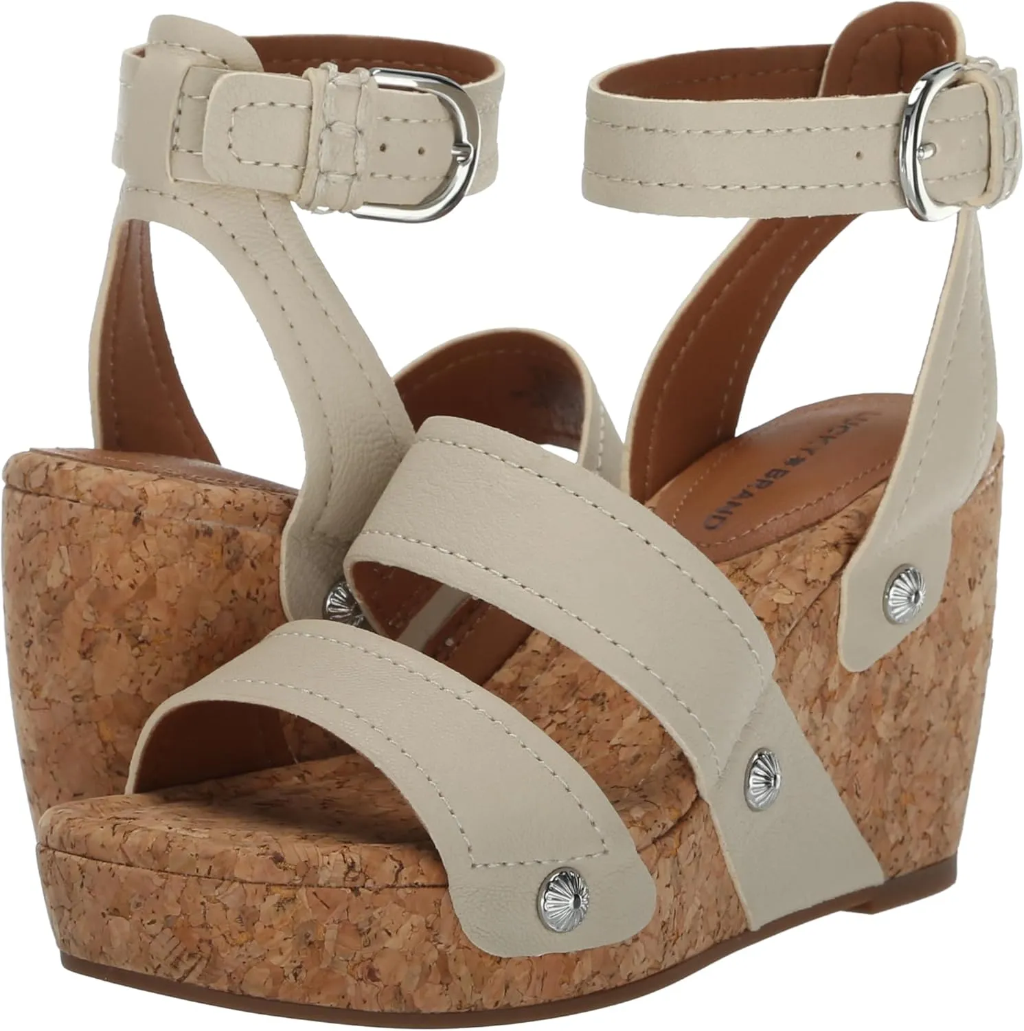 Lucky Brand Women's Valintina Wedge Sandal
