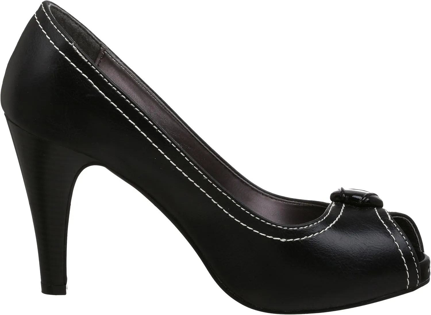 Madden Girl Women's Finallyy Open Toe Pump
