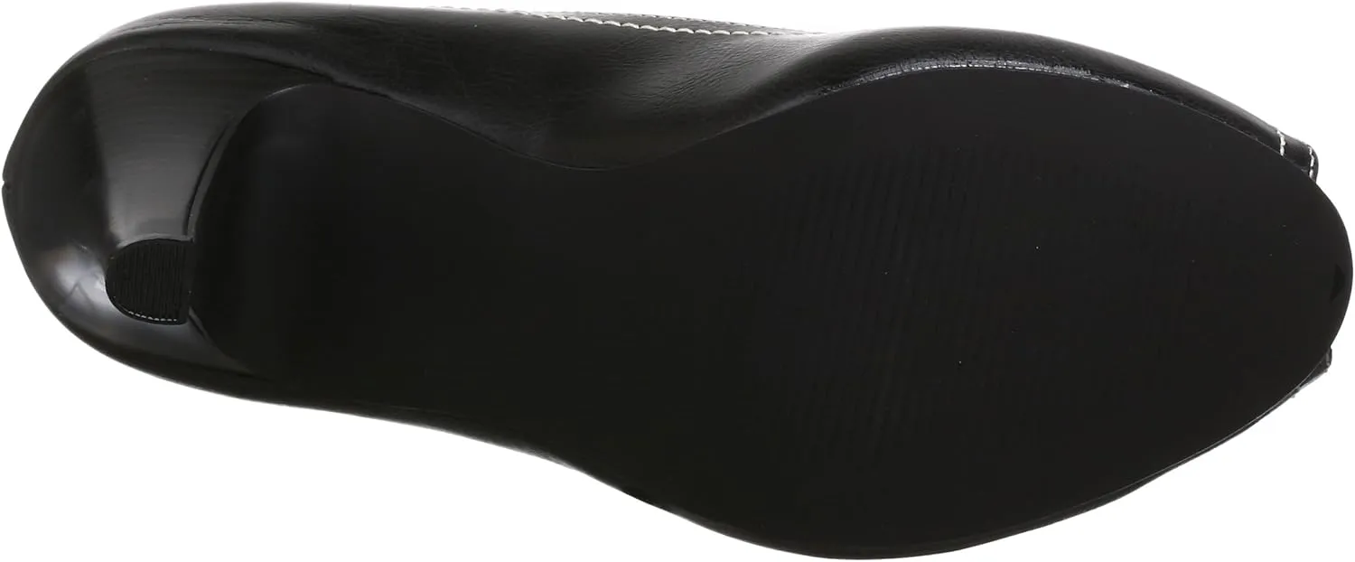 Madden Girl Women's Finallyy Open Toe Pump