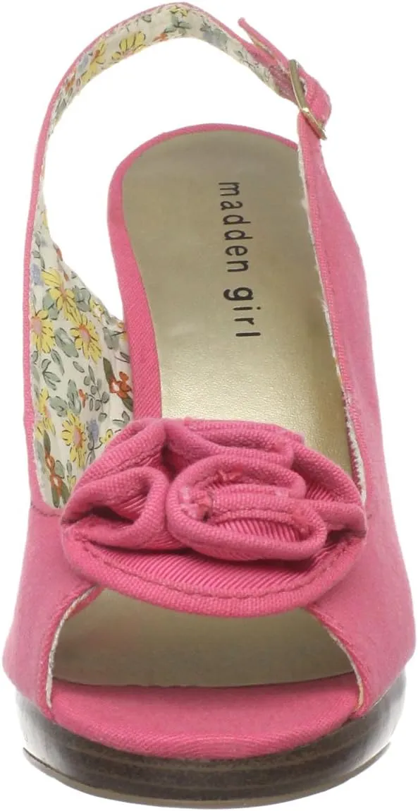 Madden Girl Women's Kiira Open-Toe Pump