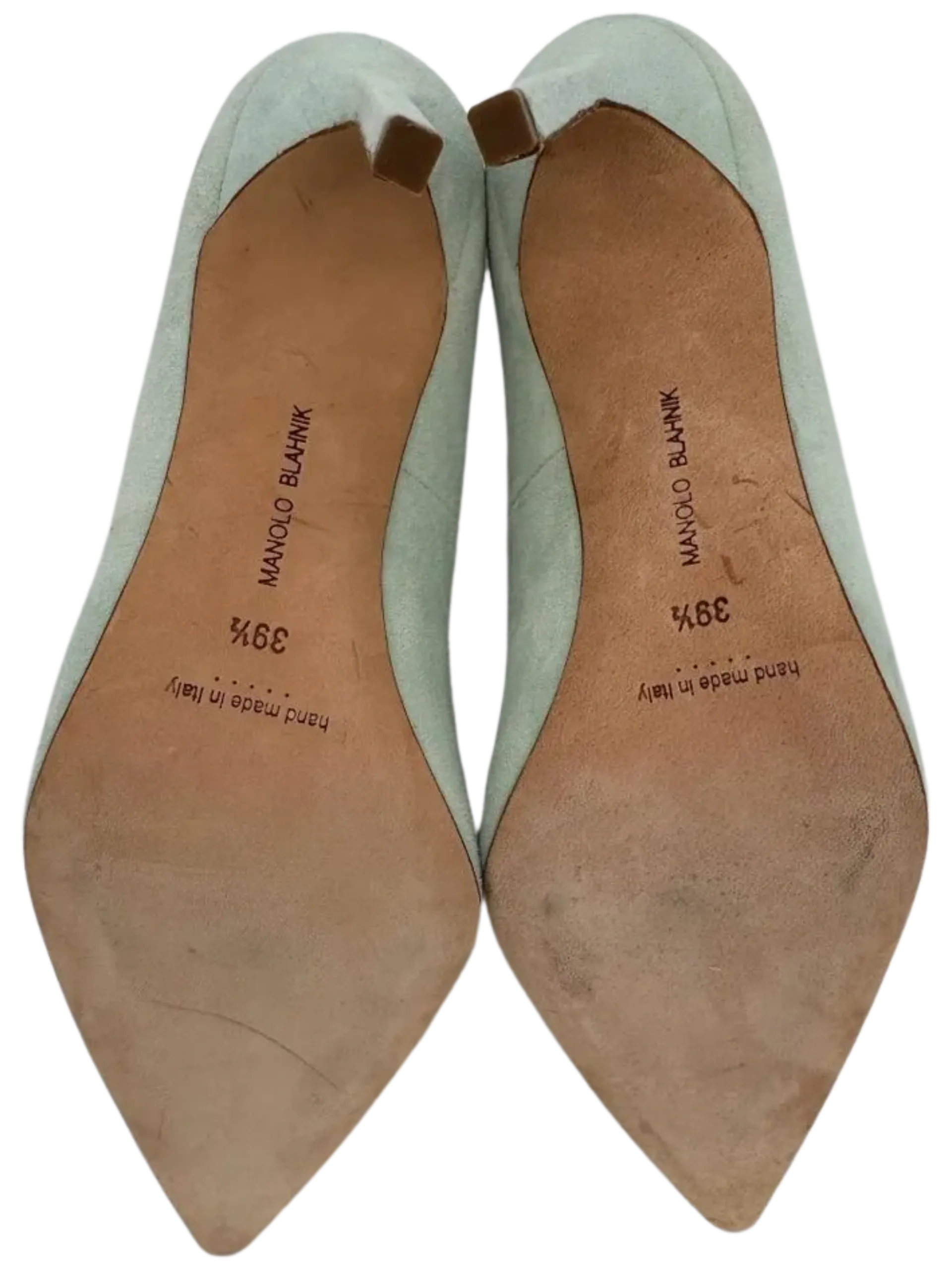 Manolo Blahnik BB 105mm Suede Pumps